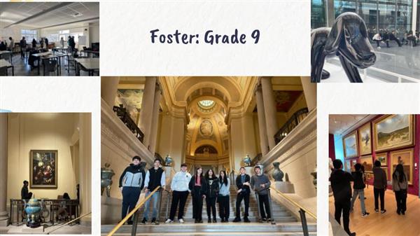 Slide with photos in information about Acceleration Academy at CHS - February 2024